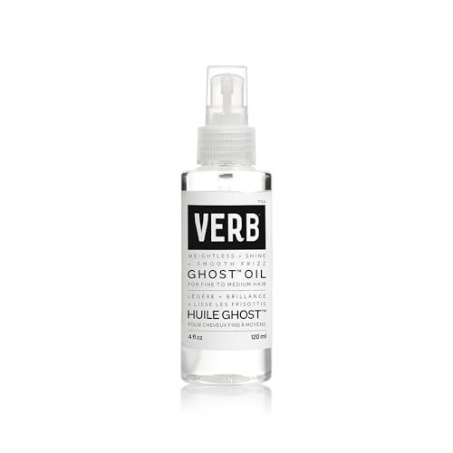 verb ghost oil, 4 fl oz weightless hair oil for fine to mediu...
