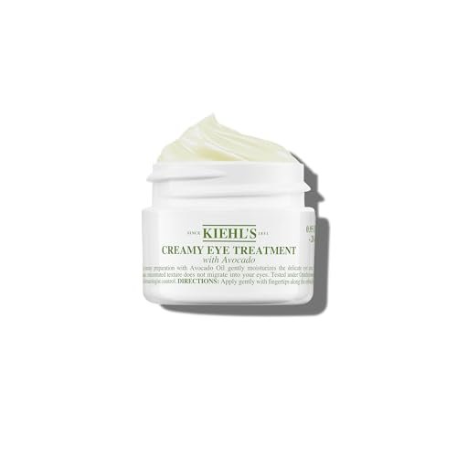 kiehl's avocado eye cream, daily under eye tightener & brighte...