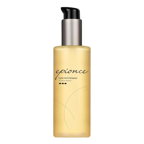 epionce lytic gel cleanser – gentle foaming face wash & makeup...