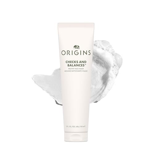 origins checks and balances frothy face wash for men and women...