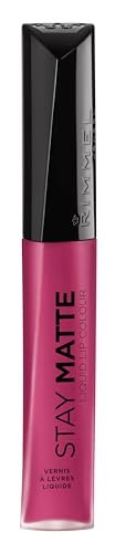rimmel london stay matte liquid lip color with full coverage k...