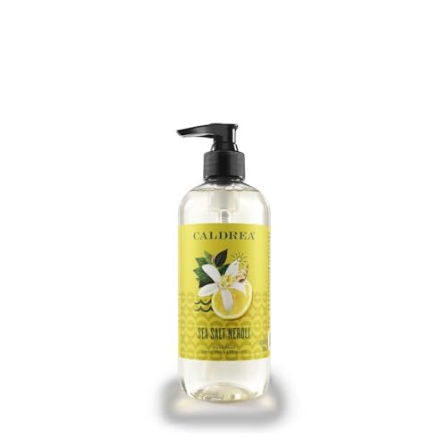 caldrea hand wash soap, sea salt neroli scent, 10.8 oz