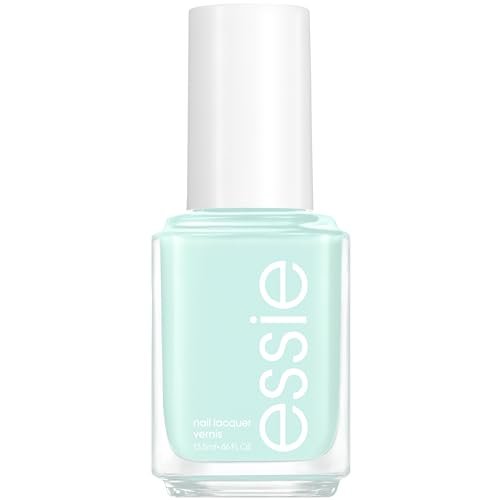 essie nail polish, salon quality mint green nail polish, vegan...