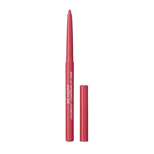 revlon colorstay lip liner makeup with built in sharpener, lon...