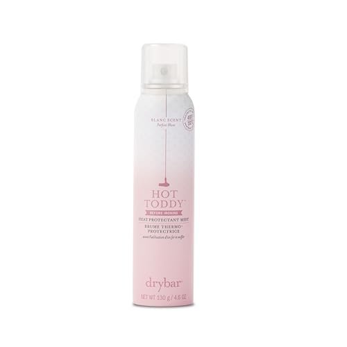 drybar hot toddy heat protectant mist for hair, lightweight fo...
