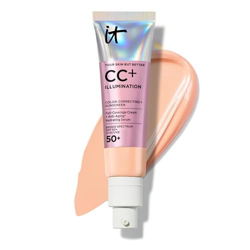 it cosmetics cc+ cream illumination radiant full coverage fo...