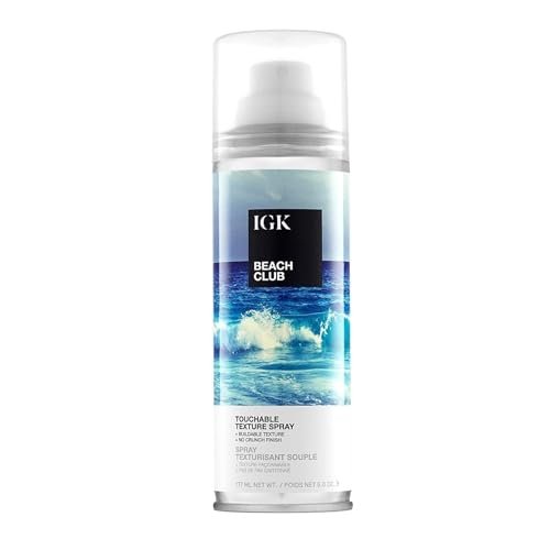 igk beach club volumizing texture spray | beach wave spray for...