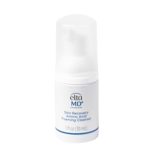 eltamd skin recovery amino acid foaming facial cleanser, gentl...