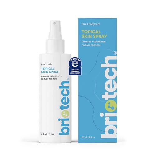 briotech topical skin spray, hypochlorous acid spray for sensi...