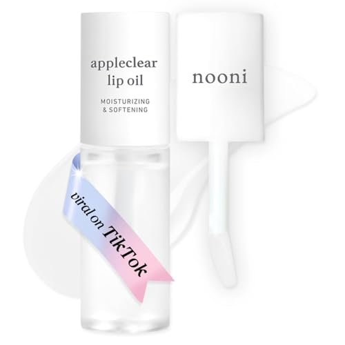 nooni korean lip oil appleclear | long lasting, moisturizing...