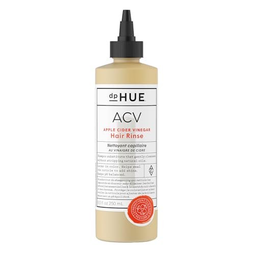 dphue apple cider vinegar hair rinse, 8.5 oz shampoo alterna...