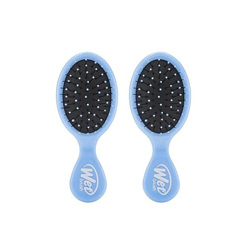 wet brush detangling brush, mini detangler , wet & dry tangle ...