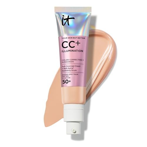 it cosmetics cc+ cream illumination radiant full coverage fo...