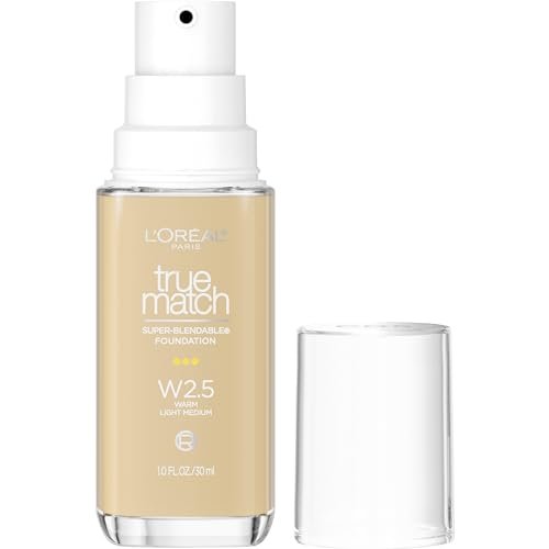 l'oreal paris true match super blendable foundation, medium co...