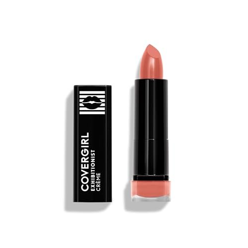covergirl exhibitionist cream lipstick, coral dreams