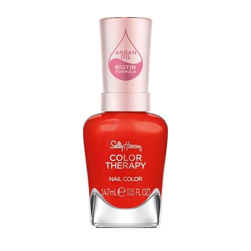 sally hansen color therapy nail polish, red iance