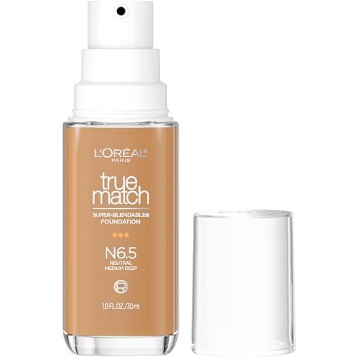 l'oreal paris true match super blendable foundation, medium co...