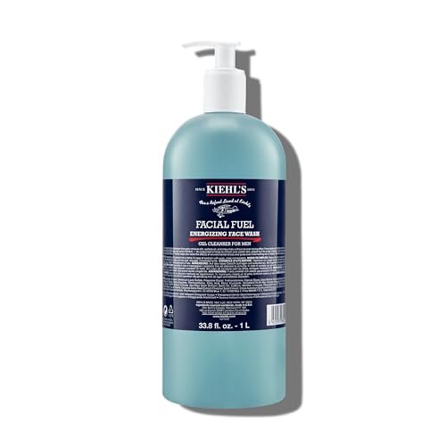 kiehl's facial fuel face wash, facial cleanser for men with vi...