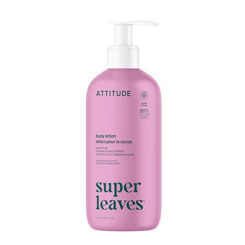 attitude body lotion, ewg verified moisturizer, vegan skin car...