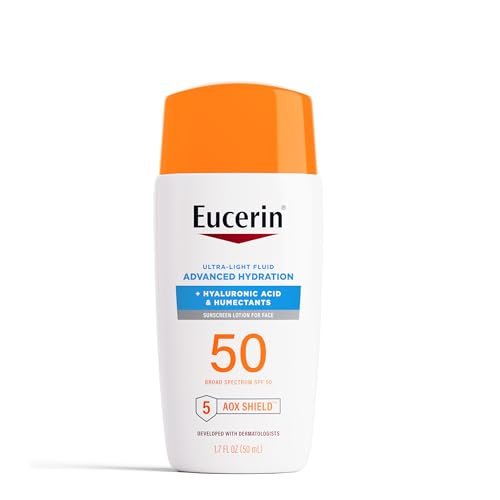 eucerin sun advanced hydration ultra lightweight face sunscree...