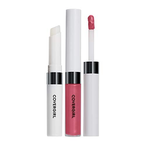 covergirl outlast all day lip color with topcoat, 530 dusty rose