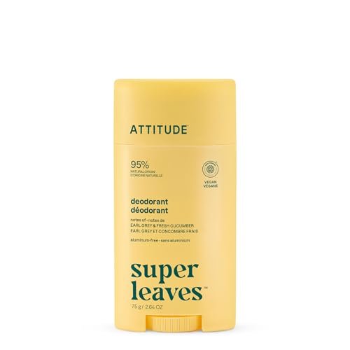 attitude aluminum free deodorant, natural origin ingredients,...