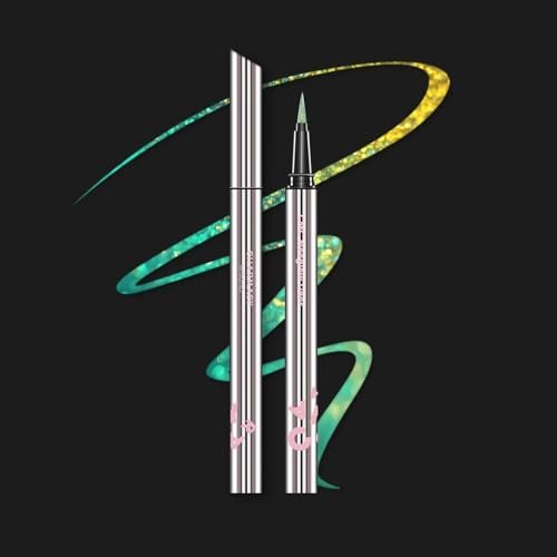 charmacy new chameleon liquid eyeliner, highly pigmented, meta...