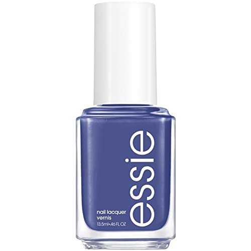 essie salon quality nail polish, 8 free vegan, ocean blue, pre...