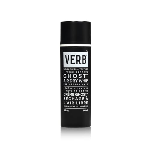 verb ghost air dry whip, 5 oz weightless styling cream inf...