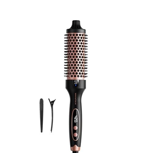 wavytalk blowout boost thermal brush, 1.5 inch heated round br...