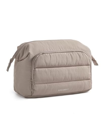 bagsmart travel makeup bag, cosmetic bag small make up organiz...