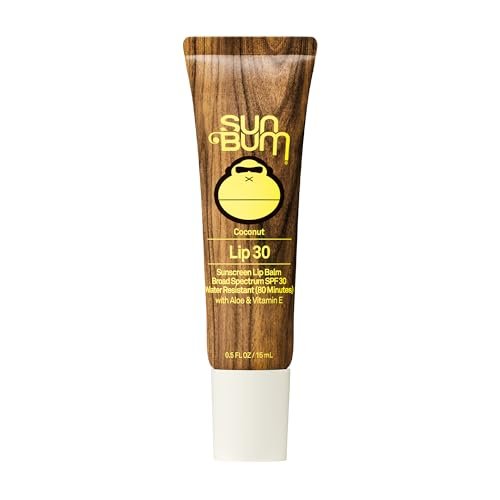sun bum spf 30 sunscreen coconut lip balm sunscreen broad sp...