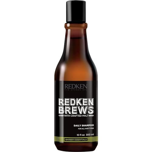 redken brews daily shampoo for men lightweight hydrating cle...