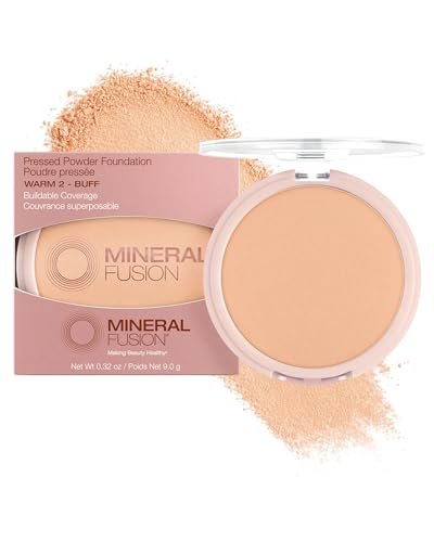 mineral fusion pressed powder foundation matte finish face p...