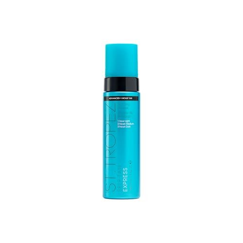 st.tropez light/medium/dark 1 3 hr express mousse for a streak...