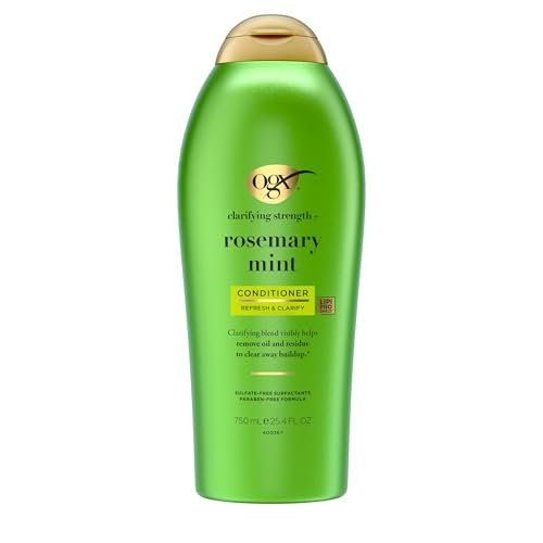 ogx clarifying strength + rosemary mint conditioner, clarifyin...