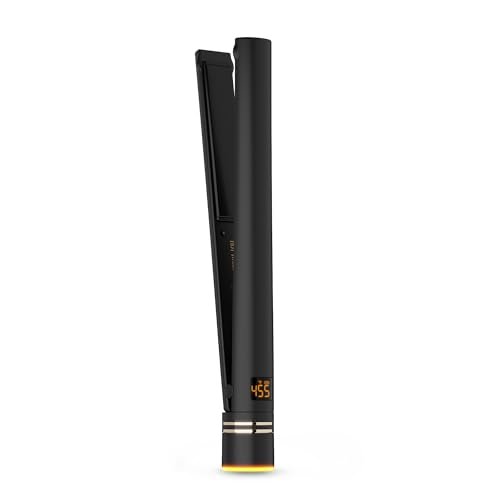 hot tools pro artist black gold ionic 1 inch flat iron use a...
