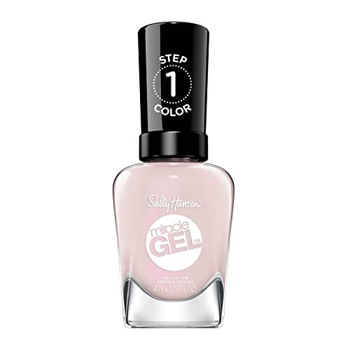 sally hansen miracle gel salon quality nail polish | gel like...