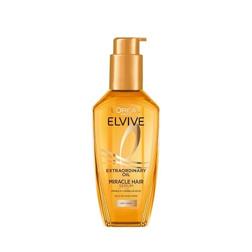 l'oréal paris elvive extraordinary oil miracle hair serum, int...