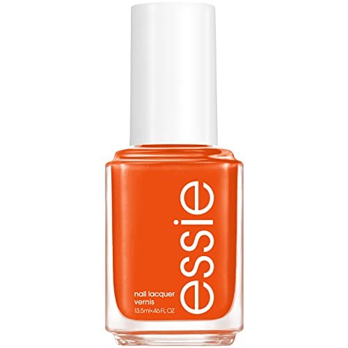 essie nail polish, salon quality pumpkin orange nail polish, v...