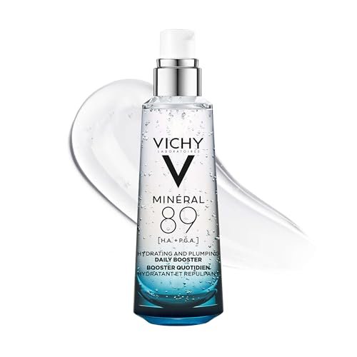 vichy mineral 89 booster, pure hyaluronic acid serum for face...