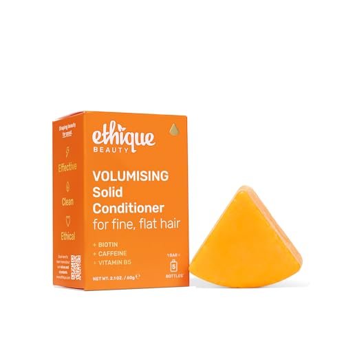 volumizing conditioner bar with biotin for thin, fine hair p...