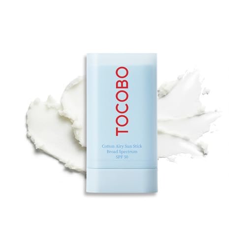 tocobo cotton airy sun stick spf 50 broad spectrum korean matt...