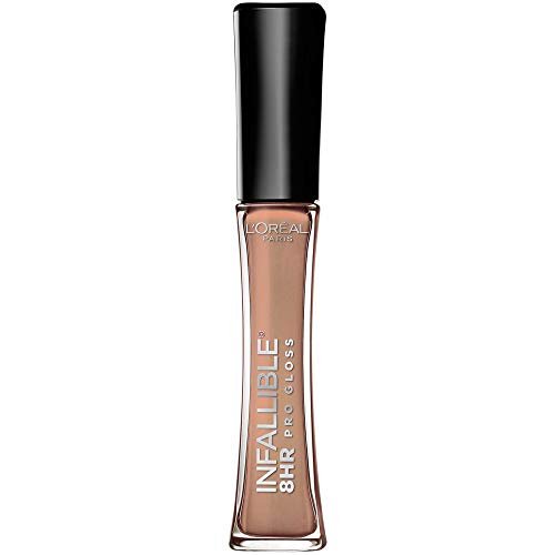 l’oreal paris makeup infallible 8 hour hydrating lip gloss, co...