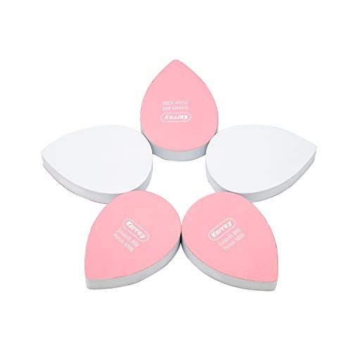 karroy nail files and buffers for natural nails smooth and pol...