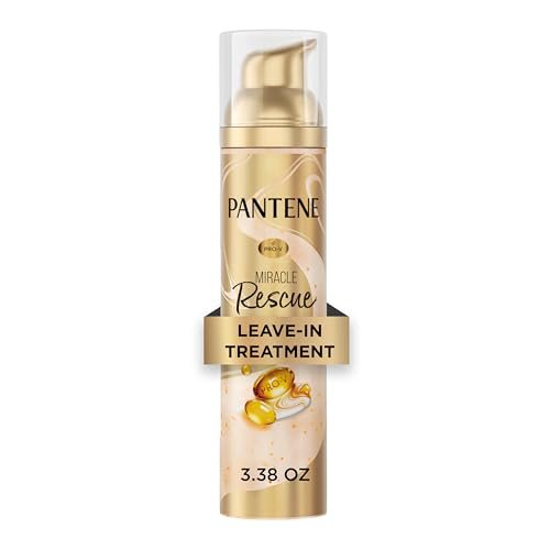 pantene miracle rescue leave in treatment with pro v pearls, i...