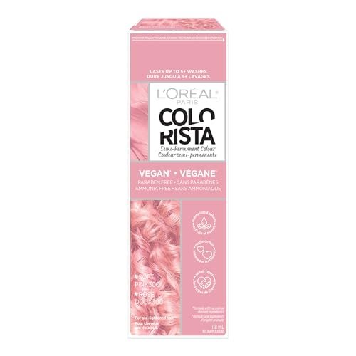 l'oreal paris colorista semi permanent hair color for bleached...