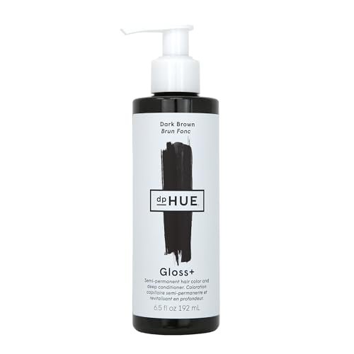 dphue gloss+, dark brown boosts fading & faded hair color ...