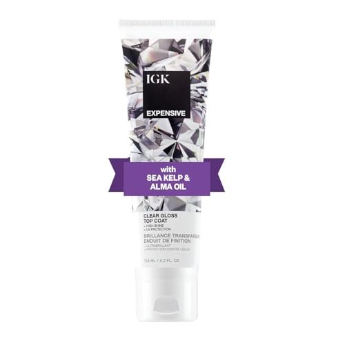 igk expensive clear gloss top coat | high shine gloss treatmen...