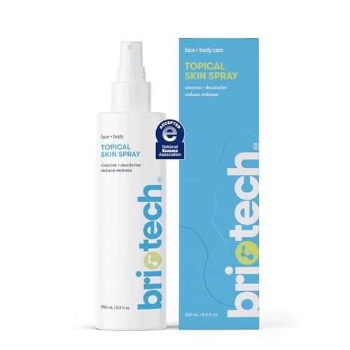 briotech topical skin spray, hypochlorous acid spray for sensi...